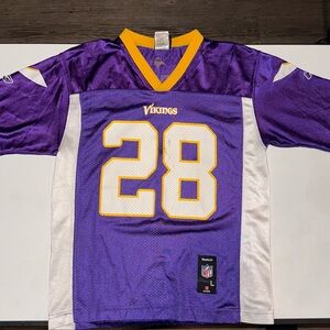 Vikings Adrian Peterson Reebok jersey